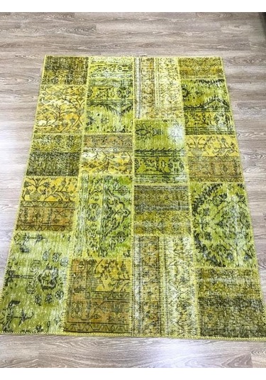 Hoom Rugs Patchwork Sarı Kb El Dokuma Kilim