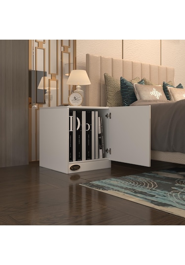 Kenzlife Kapaklı Mutfak Dolabı Melek39 Byz 039x039x39 Banyo Ofis Komodin M