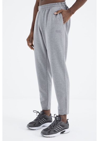Tommy Life Rex Gri Melanj Basic Erkek Eşofman Takım - 85232 GRİ MELANJ