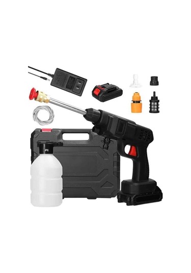 Bahçe Sulama Tabancası Makinesi Yüksek Basınçlı Akülü Yıkama Makinesi