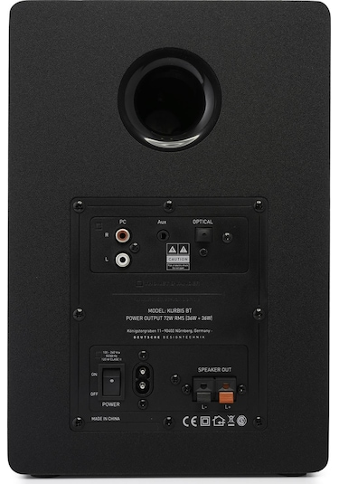 Thonet & Vander Kurbis 72w Rms Hoparlör 2.0 Sinema Bluetooh 5.0 Rca Optik Uzaktan Kumanda Ahşap Renk