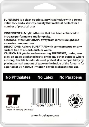 True Tape Super Tape Protez Saç Bandı Rulo (2.5Cm X 32.91M)