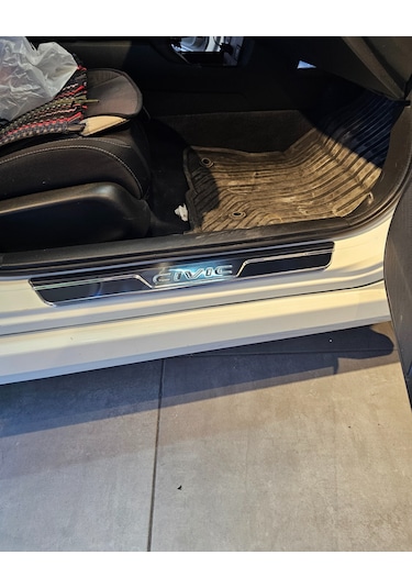 Honda Civic Fc5 2016-2021 Uyumlu Krom Kapı Eşiği