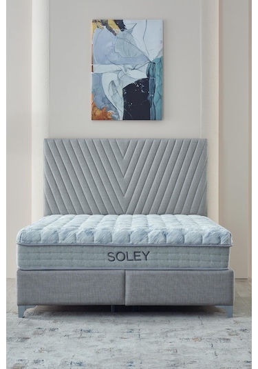 Soley Napoly Full Ortopedik Paket Yaylı Hipersoft Yatak