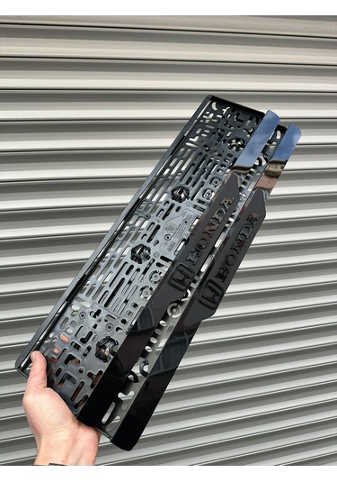Vipplaka Honda Uyumlu Ortası Mat Plakalık
