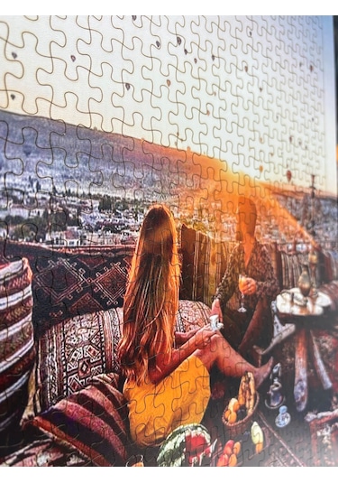 400 Parçalı - Kişiye Özel Baskılı Puzzle Yapboz - 40x50cm Mdf