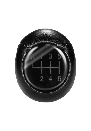 Fortunelane Bmw 3-6 Serisi E34-90 Uyumlu 6vites Man.şanz. Kolu - Siyah, Kolay Montaj, Pu Deri Siyah