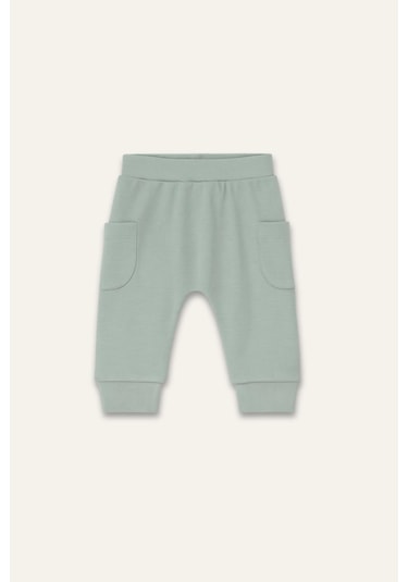Mininio Unisex Bebek Organik İkili Takım - Mint Mint