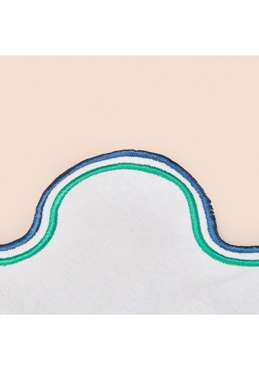 Evidea Soft Nonna Amerikan Servis - Yeşil / Mavi - 30x50 Cm Yeşil / Mavi Yeşil - Mavi