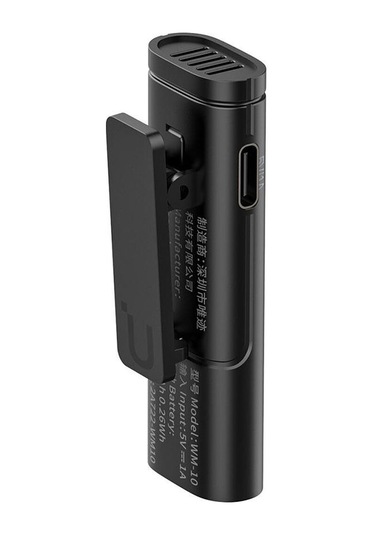 Ulanzi Wm-10 Akıllı Telefon Veya Tabletler İçin Kablosuz Klipsli Mikrofon Type-c - 3328a