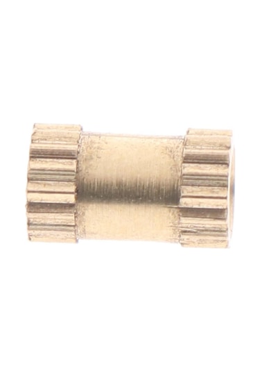 100 Adet M3 Somun Enjeksiyon Kalıplama Pirinç Tırtıllı Konu Ekler Somunlar A