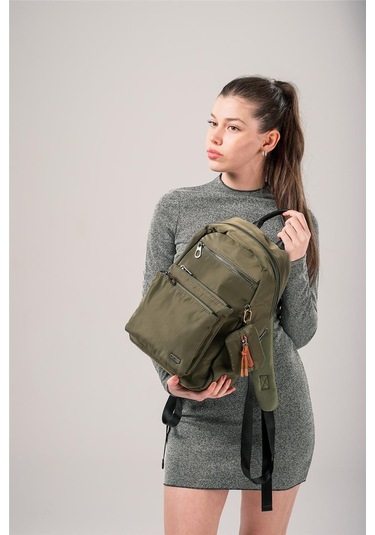 Ççs Kadın 17751 Sırt Çantası Yeşil