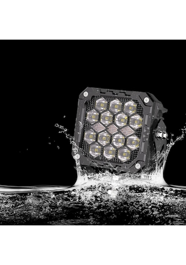 Off Road 4 İnç Led Sis Farı Kaput Üstü Led Ve Tampon Gündüz Led Drl Projektör Lambası Seti
