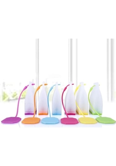 Silikon Çay Demleme Poşeti Çok Renkli