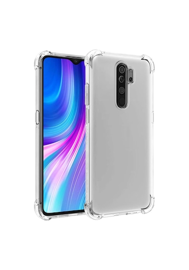Nihcase Xiaomi Redmi Note 8 Pro Kılıf Airbag Corners Darbe Korumalı Shockproof Tpu Kapak