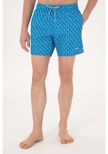 U.s. Polo Assn. Erkek İndigo Deniz Şortu 50299737-vr028 İndigo