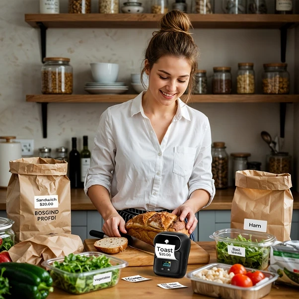 Gateesat Phomemo M110 Gri Kablosuz Portatif Termal Etiket Yazıcı Telefon Pc Uyumlu