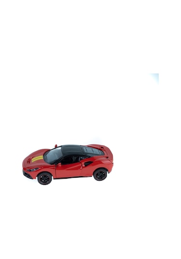 Oyuncak Metal Çek Bırak Süper Sport Araba Kırmızı 11 Cm