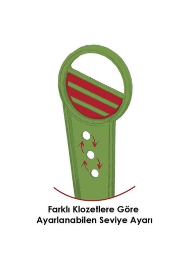 Moonstar Tuvalet Alıştırıcı Eğitici Çocuk Adaptörü