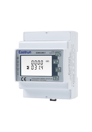 Eastron Sdm630mct-etl 1a Smart Meter With Ct - Üç Fazlı Akıllı Sayaç Ct'li