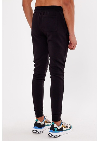 Jahr Marc Ekstra Slim Fit Siyah Erkek Eşofman Altı Siyah