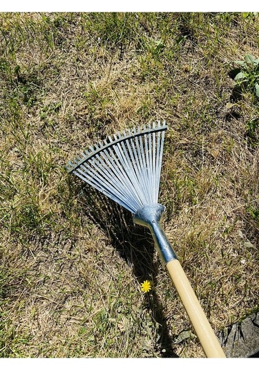 Premium Yelpaze Tırmık Saplı Yaprak , Kağıt , Atık Süpürmek İçin Pratik Kullanışlı