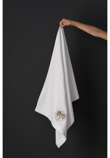 Varol %100 Microcotton Üst Kalite Havlu Seti Burç Nakışlı Oğlak-standart Oğlak Diğer