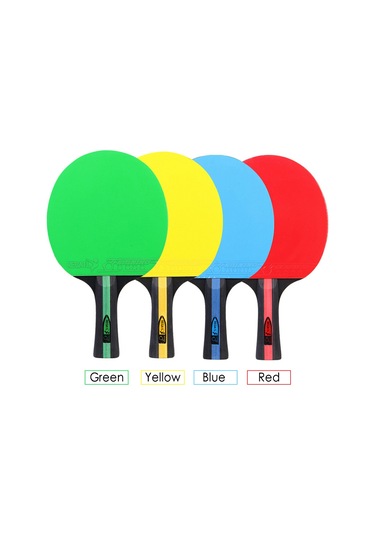 Ranyeek Mavi Renkli Polar Ahşap Tenis Raketi - Taşıma Çantasıyla 25cm X 15cm Boyutlu 160g Ağırlık