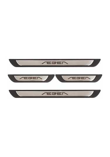 Fiat Egea 2015-2020 Modeller Old Krom Kapı Eşiği 4 Parça Paslanmaz Çelik