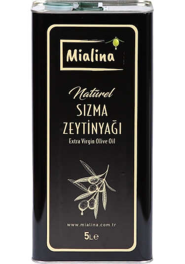 5 L Teneke Natürel Sızma Zeytinyağı