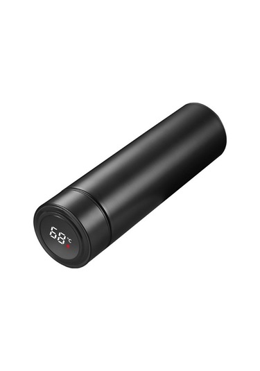 Paslanmaz Çelik Sıcaklık Akıllı Su Bardağı Zas8zj Beyaz - Siyah