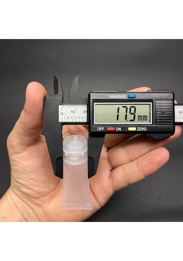 Boş Krem Tüpü Fliptop Kapaklı 10ml , Şeffaf Merhem Tüpü , Lipgloss Tüp 10 Ml X 3 Adet