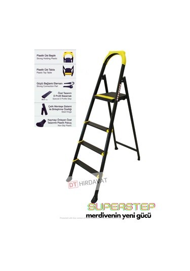 Superstep Merdiven 150 KG Taşıma