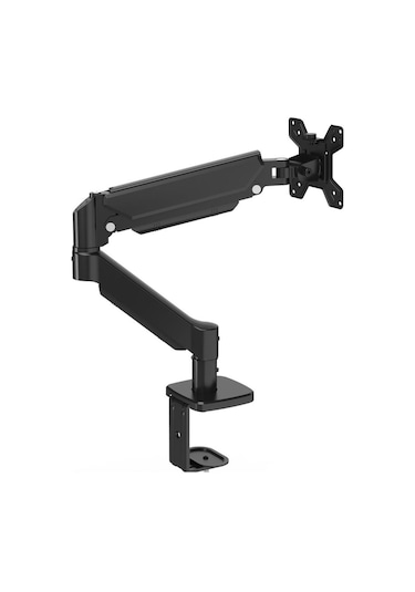 Sline M252 17-28inch Amortisörlü Hareketli Masa Üstü Tekli Monitör Standı