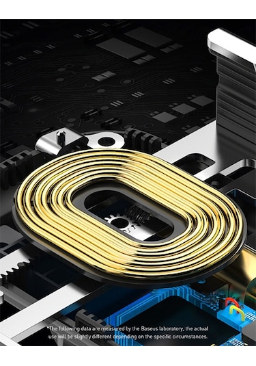 Baseus Rock-Solid Tam Otomatik 10W Kablosuz Araç Şarj Tutucu