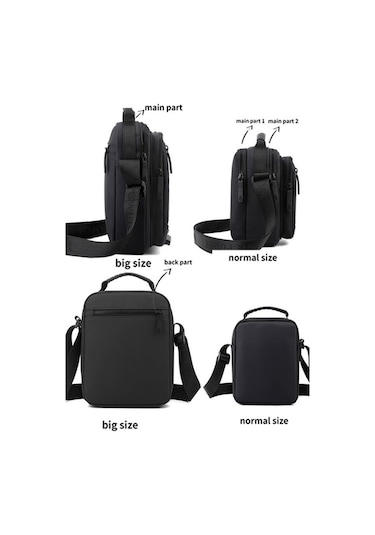 Wondernest Wepower Erkek Omuz Günlük Çanta, Büyük Gri Renkli, Stil: Çok Renkli Çok Renkli