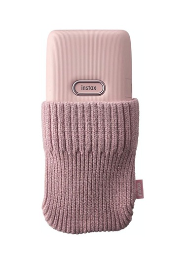 Instax Mini Link Çorap Kılıf Pembe