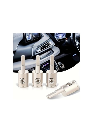 Xuweiwei Safir Bakır Nikajlı 4ga 0 Gauge 8 Gauge Awg Güç Topraklama Adaptörü 4 Parça