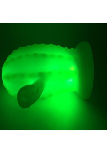 Pilli Silikon Led Işıklı Sevimli Kaktüs Gece Lambası Aydınlatması Çok Renk