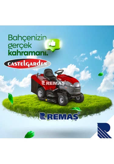 Castelgarden XC 48 İtmeli Benzinli Çim Biçme Makinesi 46 CM