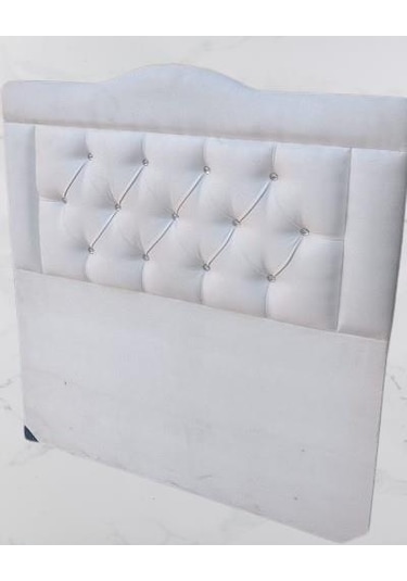 Bengi Ticaret Dk El Yapımı Tay Tüyü Kumaş Tek Kişilik Başlık Beyaz 90