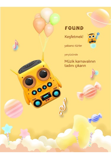 Dış Mekan Su Geçirmez Kullanışlı Hoparlör-minions