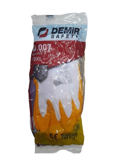 12 Adet Nitril Iş Eldiveni/iş Güvenliği Eldiveni İŞ ELDİVENİ - DEMİR MARKA