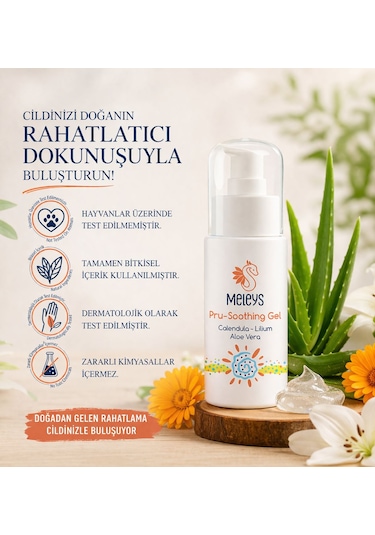 Meleys Rahatlatıcı Cilt Bakım Jeli 50 ML