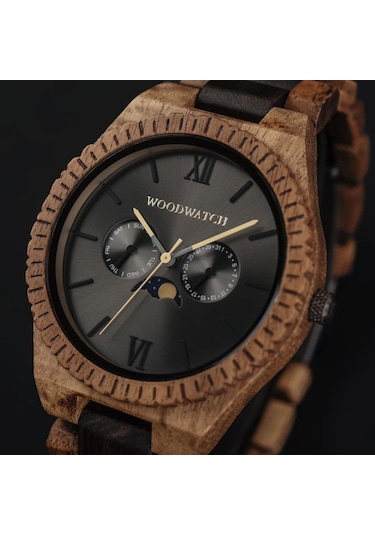 Woodwatch Ww-g-lo Lunar Orbit Ahşap Erkek Kol Saati 47 Mm