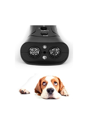 Folinda Köpek Eğitici Cihazı: İki Hoparlörlü Ve Lazerli, Kendini İzlemeyi Dürtme, Havlamayı Durdurma Pil Dahil Değil