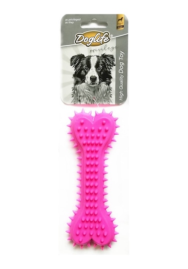 Doglife Tırtıklı 16 CM Diş Kaşıma Kemik Köpek Oyuncağı