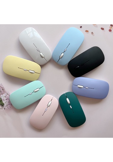 Cbtx Çift Modlu Şarj Edilebilir Bluetooth + USB Kablosuz Optik Mouse