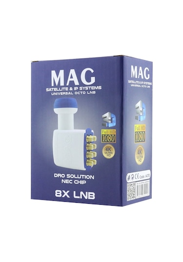 Mag Full Hd 8 Li Lnb Altın Uçlu