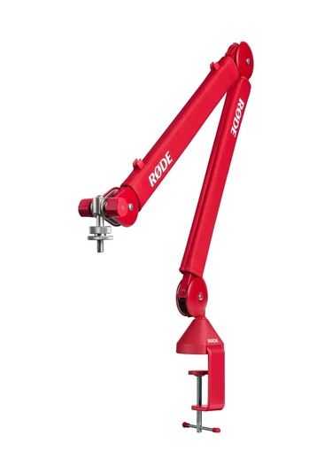 Psa1+: Kırmızı Profesyonel Masaüstü Mikrofon Kolu